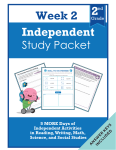 independent-study-packet-2nd-grade-week-2