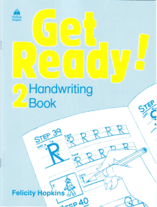 Get Ready 2 Handwriting book