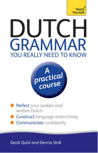 TEACH YOURSELF - Dutch Grammar You Really Need to Know（2013）